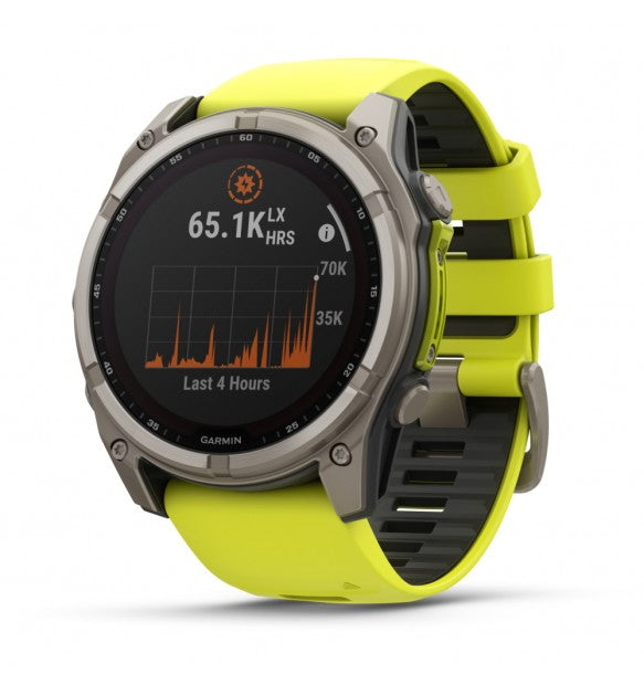 Garmin Fenix 8 51 MM Solar Sapphire, Titanium