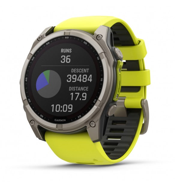 Garmin Fenix 8 51 MM Solar Sapphire, Titanium