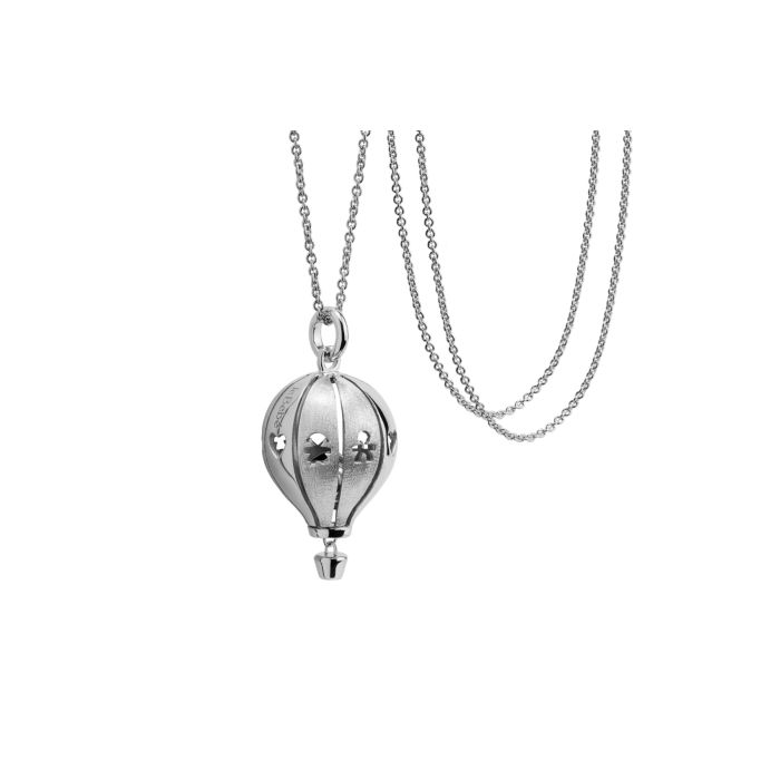  Le Bebè Le Mongolfiere Suonamore Pendant Polished/Satin Silver SNM053