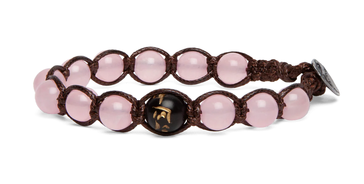 Tamashii Bracciale BHS906-199 Giada Rosa Elemento Terra
