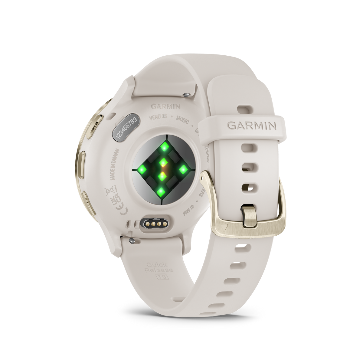 Garmin Venu 3S Ivory & Soft Gold