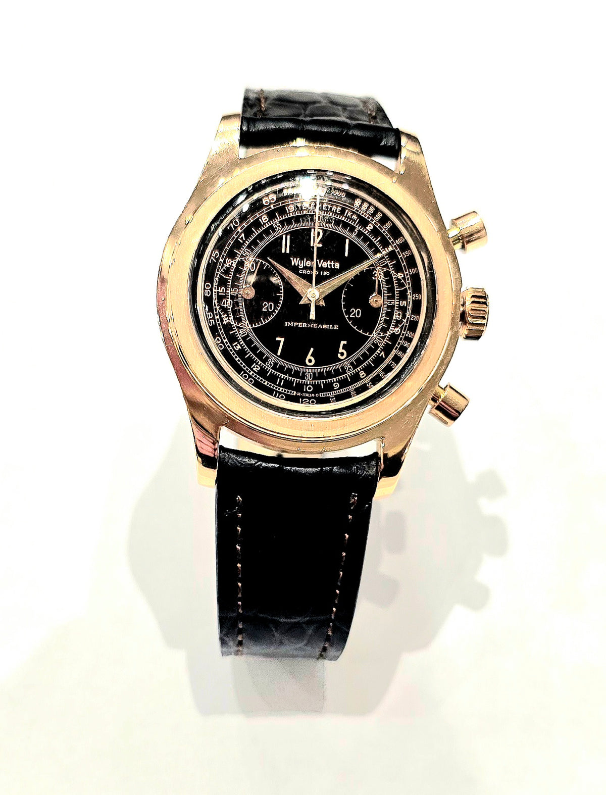 Wyler Vetta Chrono 130 Oro Rosa Limited Edition 38 MM GILT
