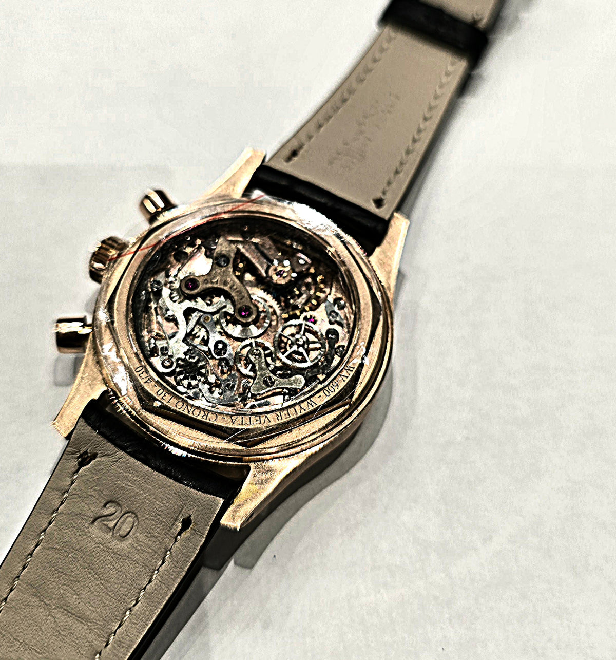 Wyler Vetta Chrono 130 Oro Rosa Limited Edition 38 MM GILT