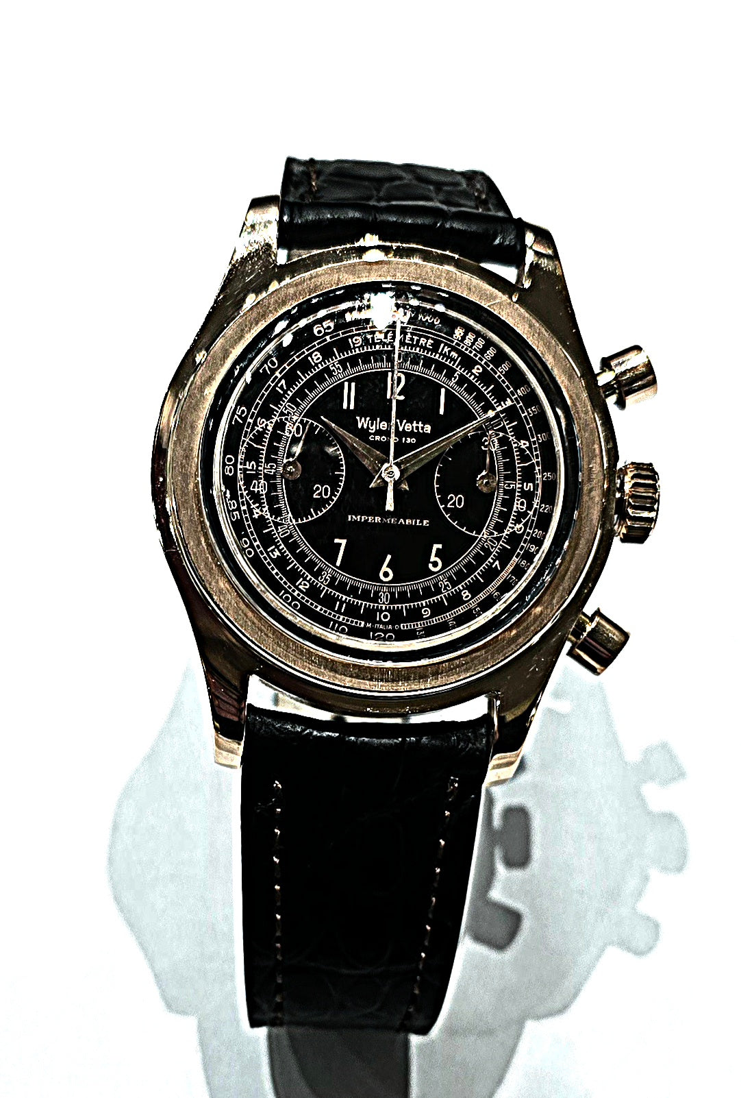 Wyler Vetta Chrono 130 Oro Rosa Limited Edition 38 MM GILT