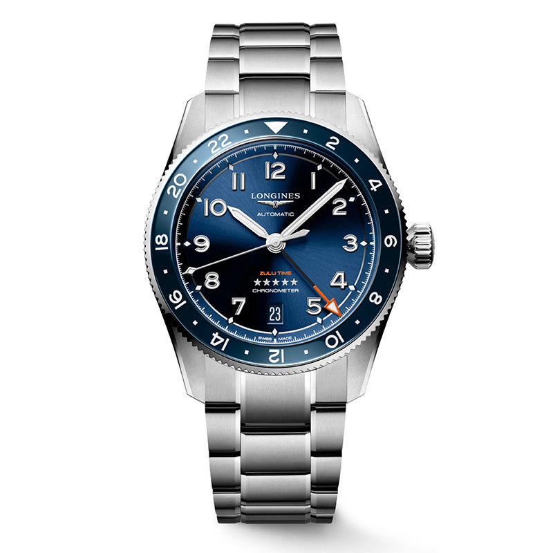 Longines Spirit Zulu Time 39 MM L3.802.4.93.6