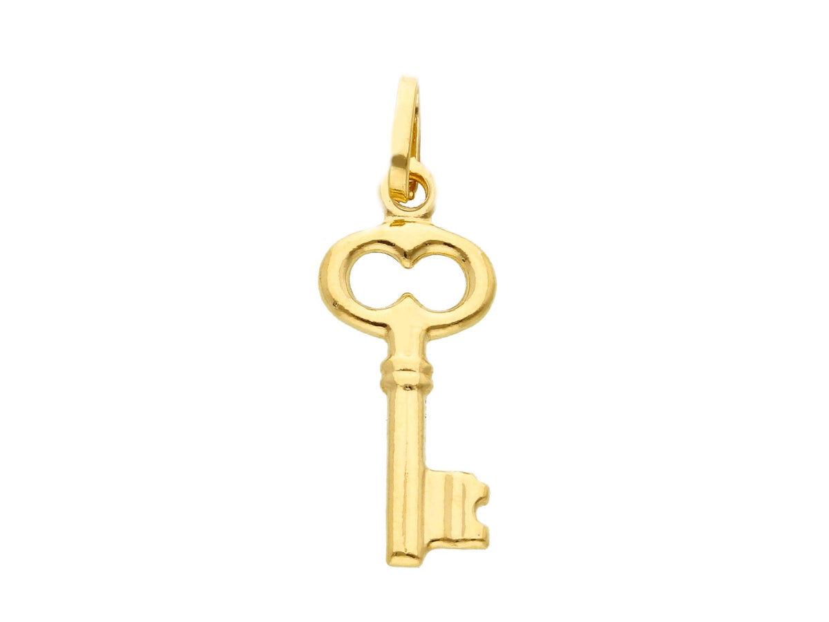  Key Pendant in 18kt Yellow Gold