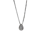  Drop necklace with 0.11 ct diamonds