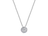  Light point necklace with diamonds 0.10 ct G VS