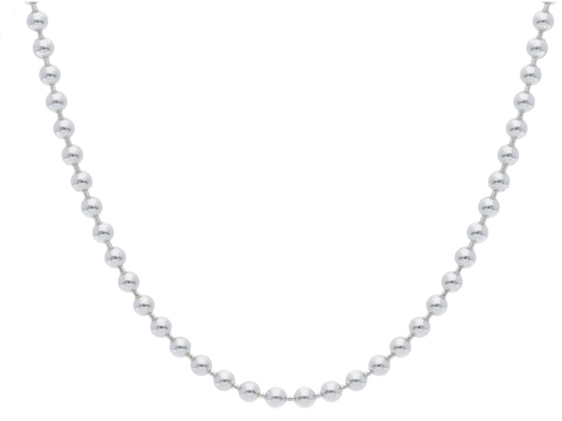  Maiocchi Silver Silver Ball Chain 40 cm