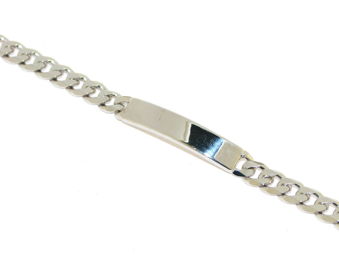 Maiocchi Silver Silver Bracelet with Plate 5