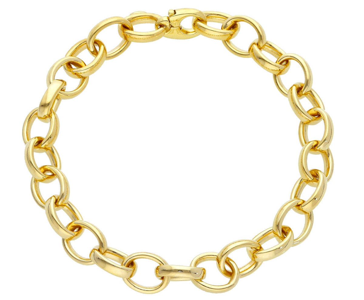 Bracciale Catena Oro Giallo 18kt