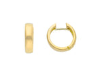  Scattino Hoop Earrings in 18kt Yellow Gold