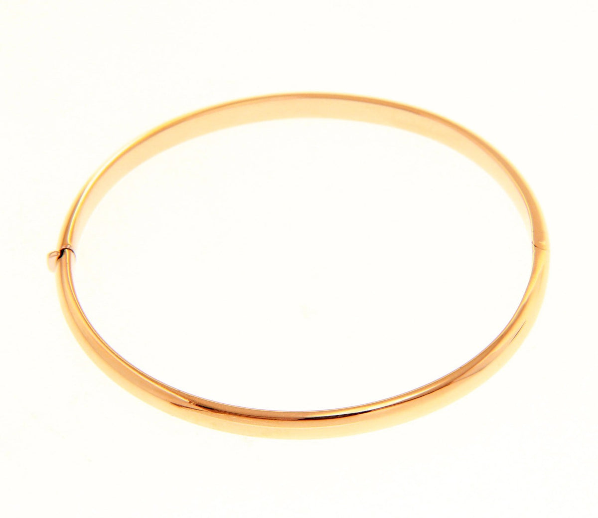 Bracciale Rigido 5 mm Oro Rosa 18kt