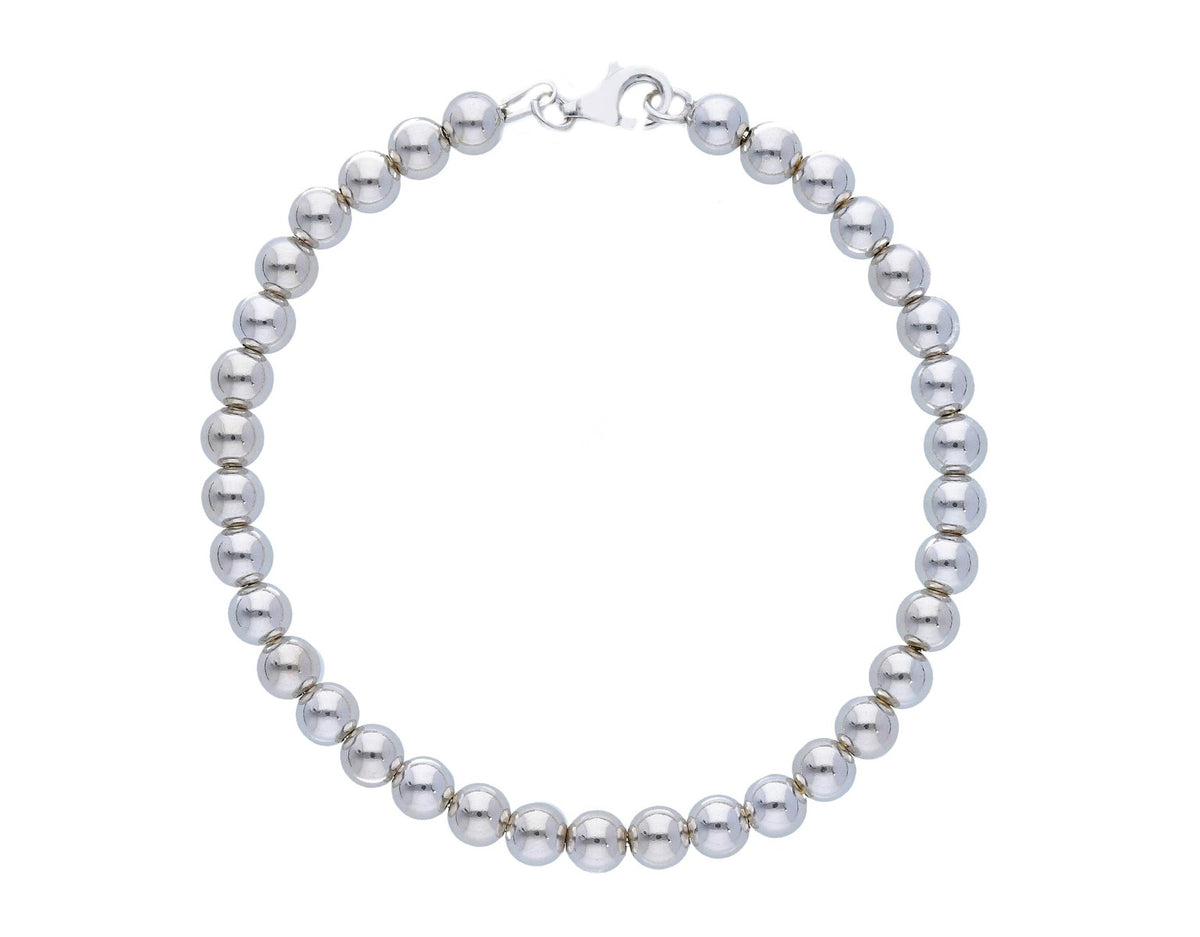 Maiocchi Silver Bracciale Palline Medie Argento