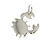  Maiocchi Silver Crab Pendant