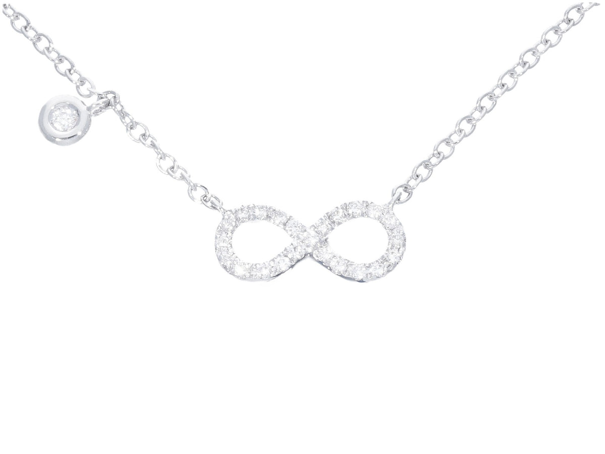 Infinity Choker with Diamonds 0.09 ct