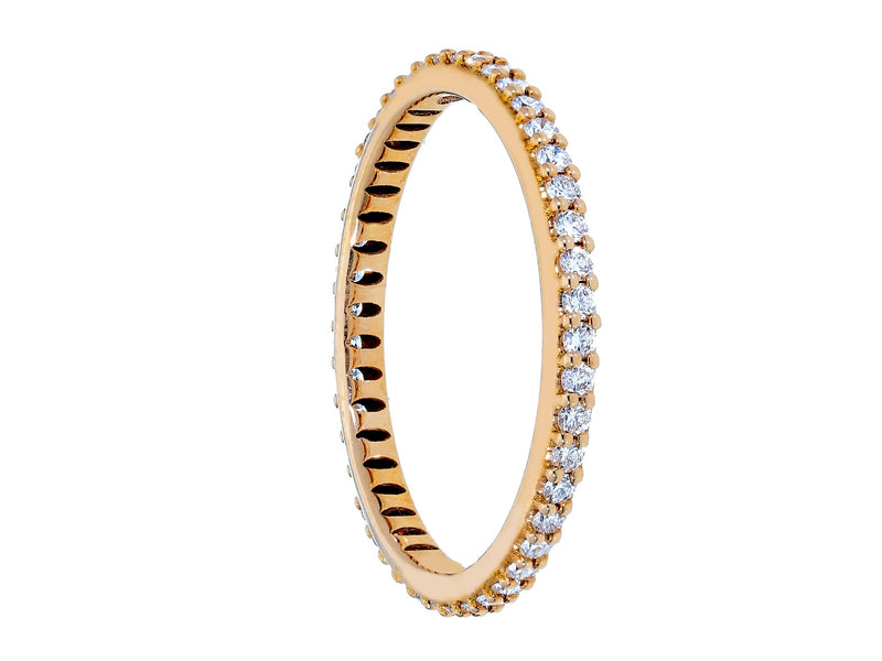  Maiocchi Milano Ring in Rose Gold with Diamonds 0.51 ct