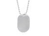  Maiocchi Steel Steel Necklace with Plate 1