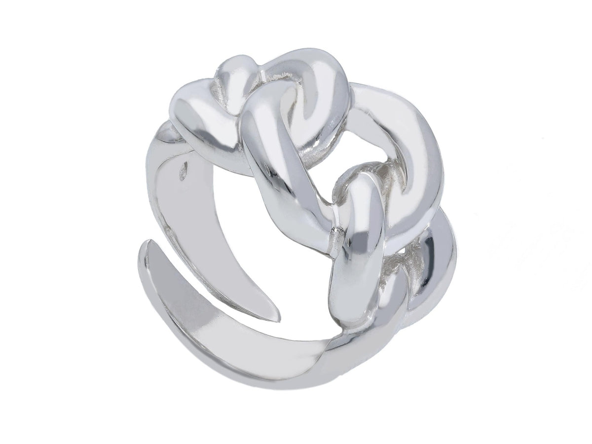 Maiocchi Silver Groumette Ring Silver