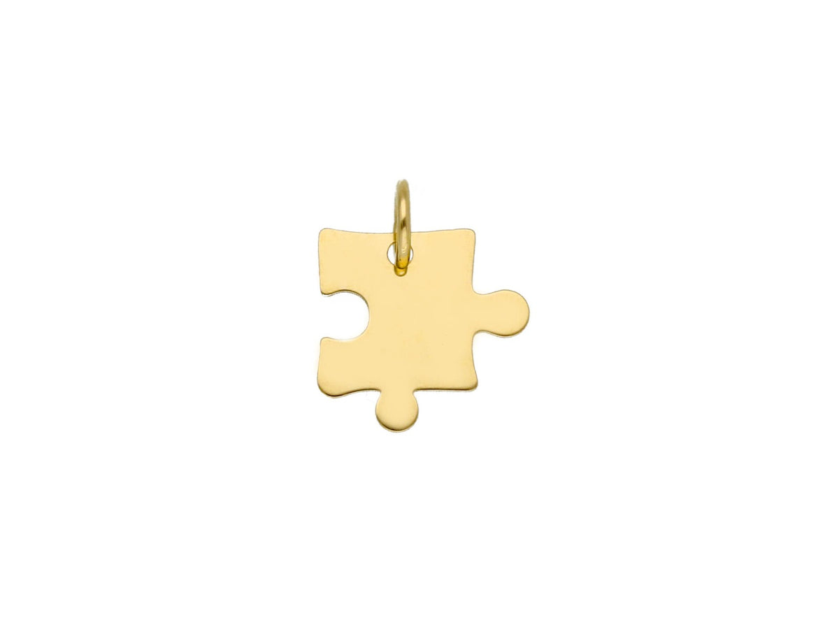  Puzzle Pendant in 18kt Yellow Gold