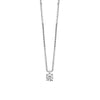  Damiani Light Point Necklace in White Gold and 0.50 ct Diamond