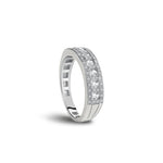  Damiani Belle Epoque Ring in White Gold and Diamonds