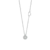  Damiani Margherita Necklace in White Gold and Diamonds