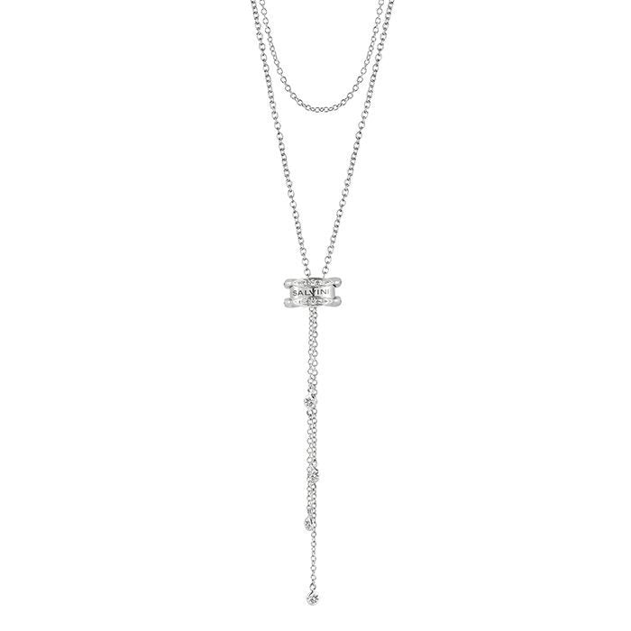 Salvini Sunny necklace in white gold and diamonds