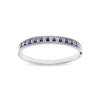  Damiani Belle Epoque Bracelet in White Gold, Diamonds and Sapphires