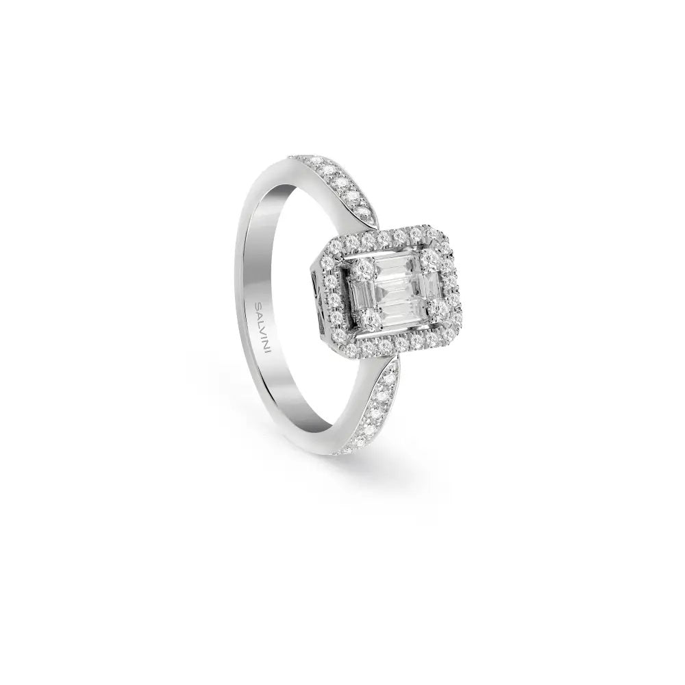  Salvini Magic Ring in White Gold and Diamonds 0.55 ct