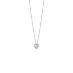  Salvini Magic Heart Necklace in White Gold and Diamonds 0.38 ct