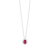  Salvini Diamond and Ruby Necklace 1.01