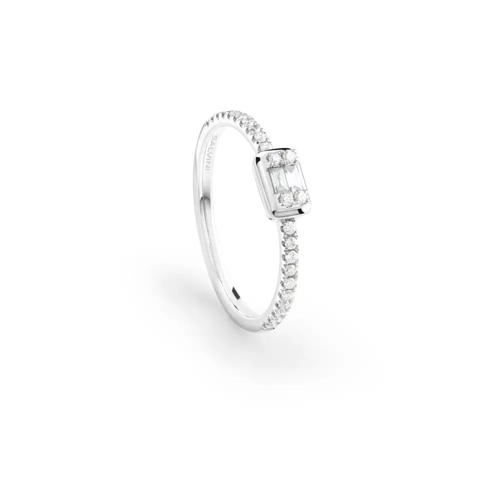  Salvini Magic Ring in White Gold and Diamonds 0.17 ct