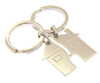 Maiocchi Silver Home Keyring Silver