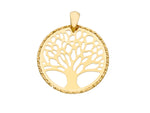  Tree Pendant in 18kt Yellow Gold