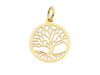  Tree of Life Pendant in 18kt Yellow Gold