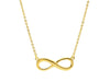 Infinity Necklace in 18kt Yellow Gold