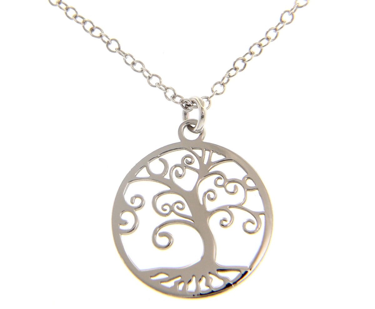 Maiocchi Silver Tree of Life Choker