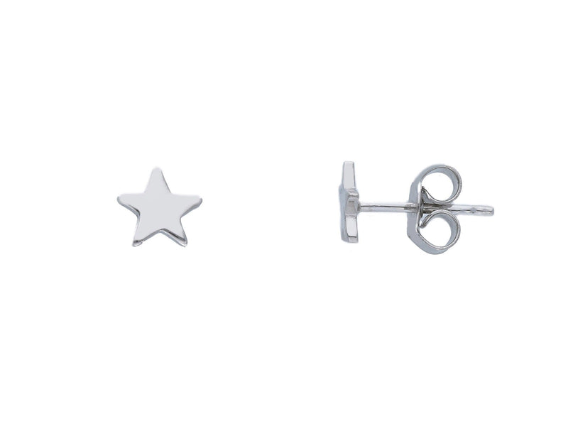  Maiocchi Silver Star Earrings Silver