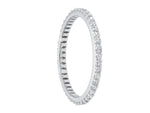 Maiocchi Milano Engagement Ring in 18kt White Gold and 0.48 ct Diamonds