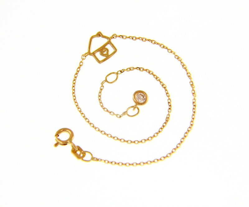  18kt Yellow Gold Casetta Bracelet