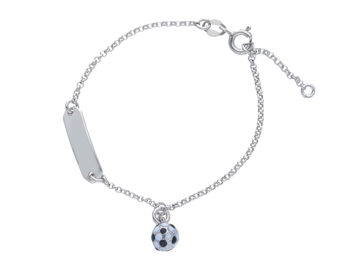 Maiocchi Silver Bracciale Bimbo Argento e smalto