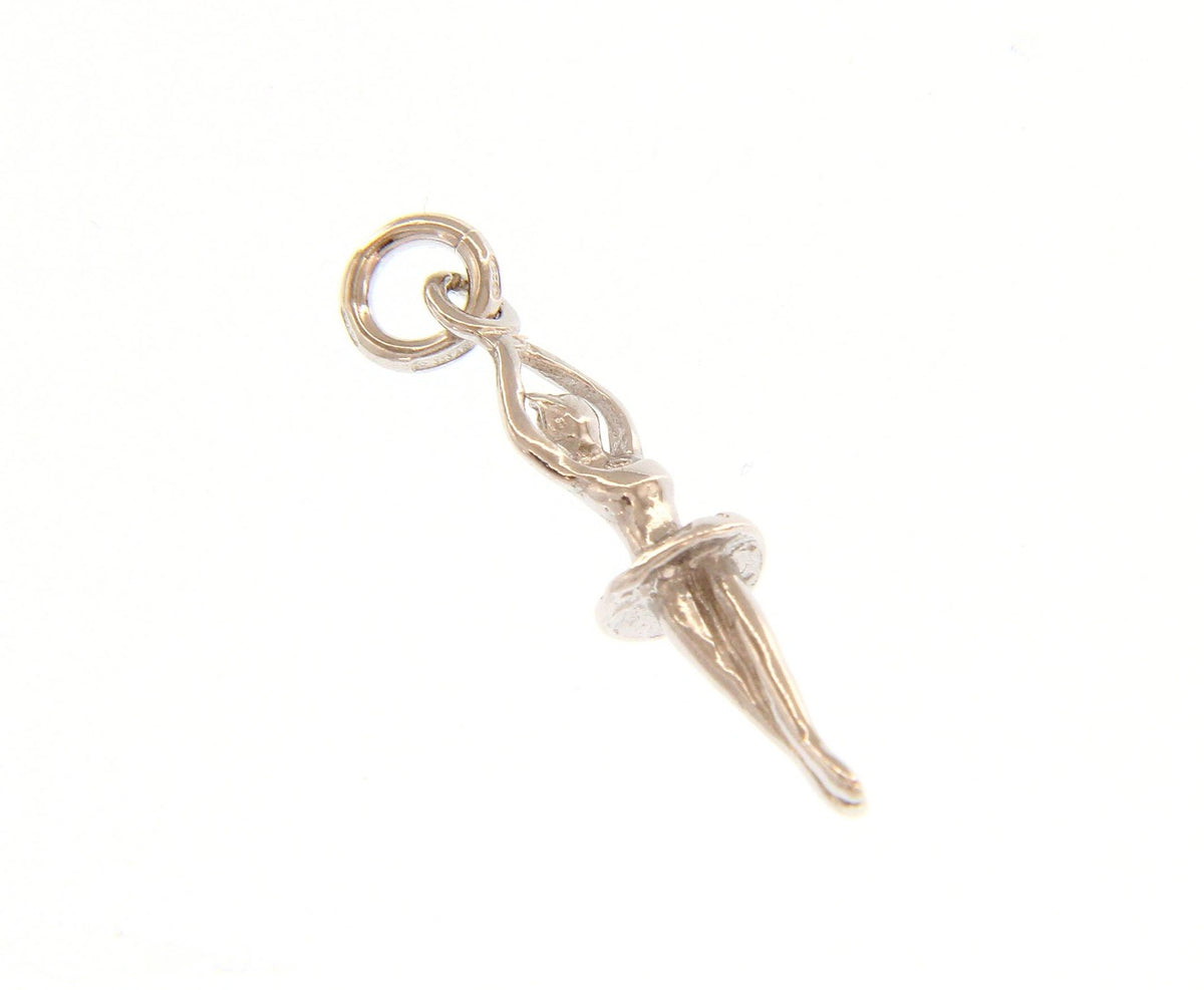 Maiocchi Silver Ballerina Pendant Silver