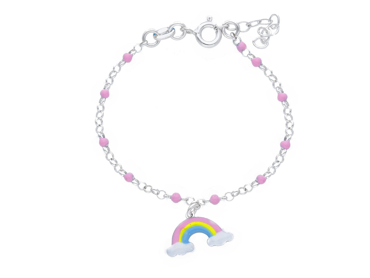 Maiocchi Silver Bracciale Arcobaleno Argento e Smalto