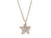  Maiocchi Milano Star Necklace Rose Gold Diamonds