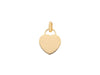  Heart Pendant in 18kt Yellow Gold