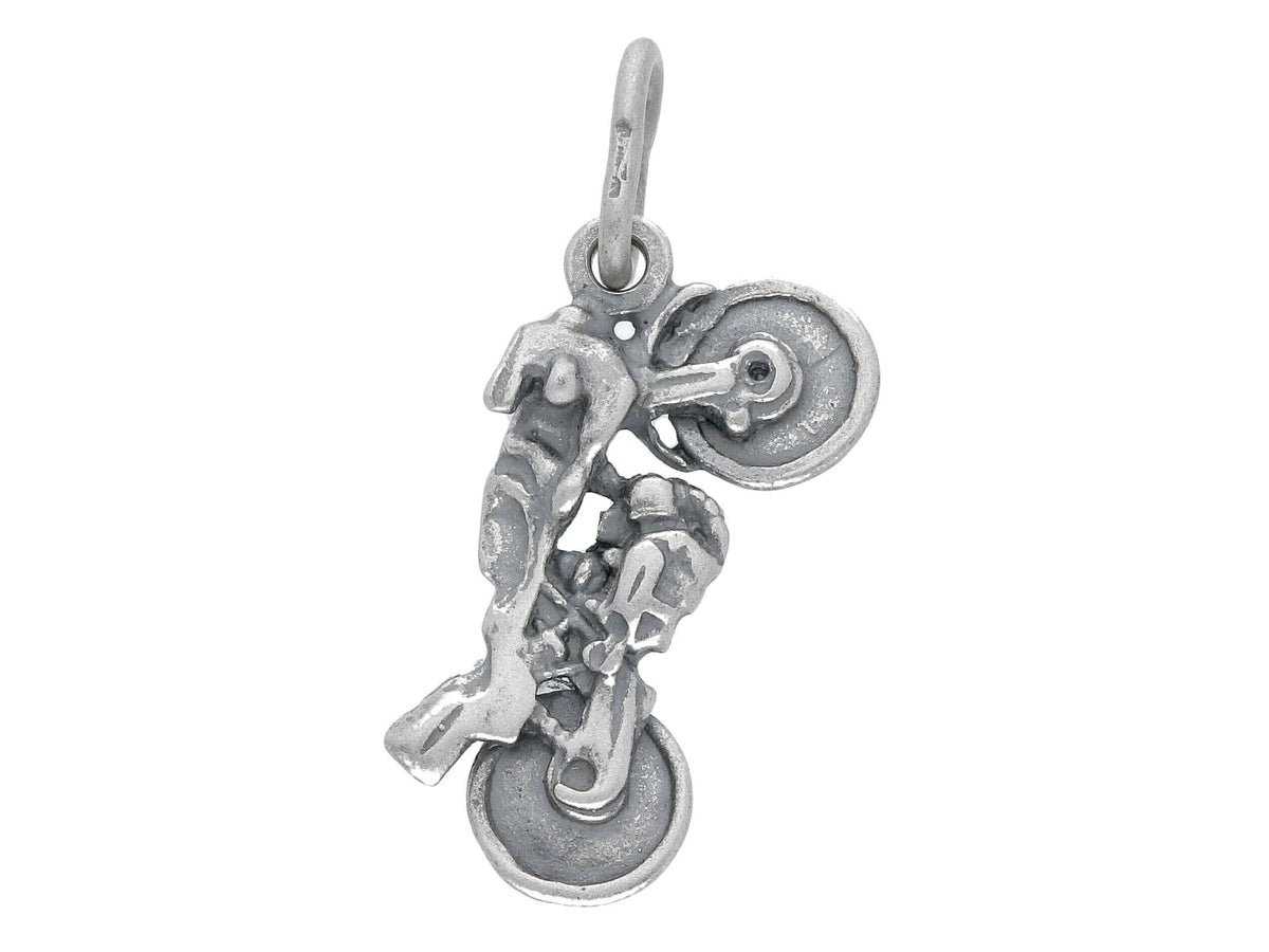 Maiocchi Silver Ciondolo Moto Argento