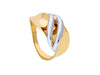  Maiocchi Milano 18kt White and Yellow Gold Ring