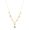  Charms Choker in 18kt Yellow Gold