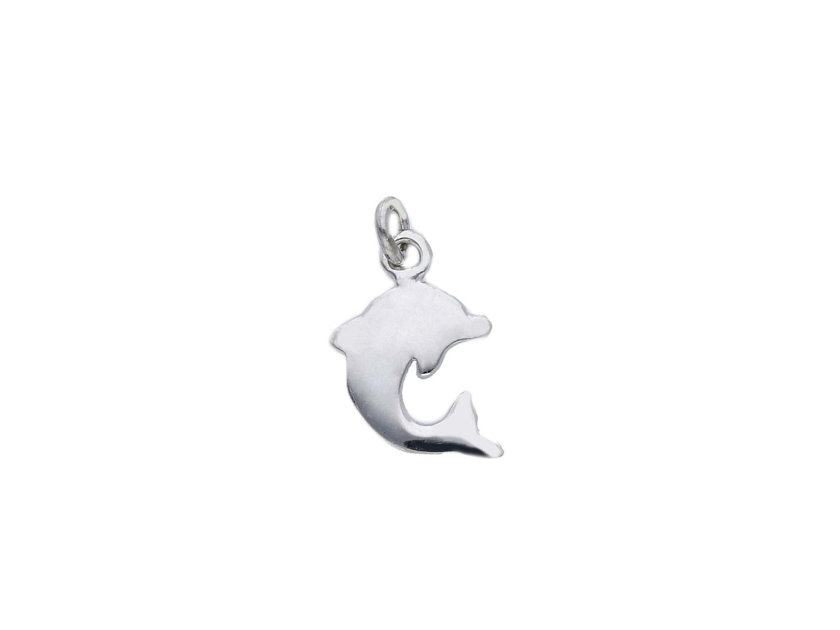  Maiocchi Silver Mini Silver Dolphin Pendant